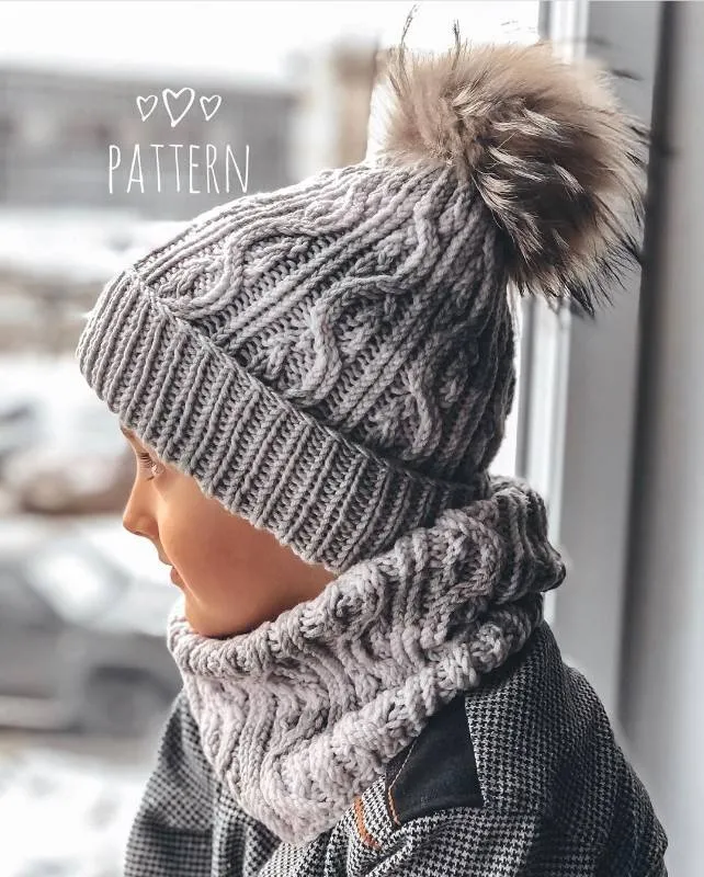 Шапка и снуд Winter Style (Елена Грабенко)