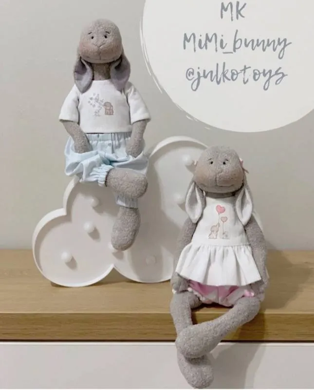 [julkotoys] mini bunny (Юлия Костюк)