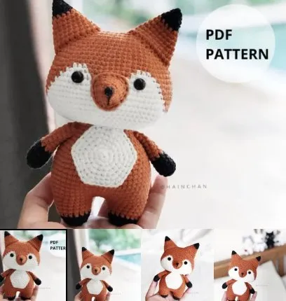 Игрушка лисенок Корал (Hainchan)