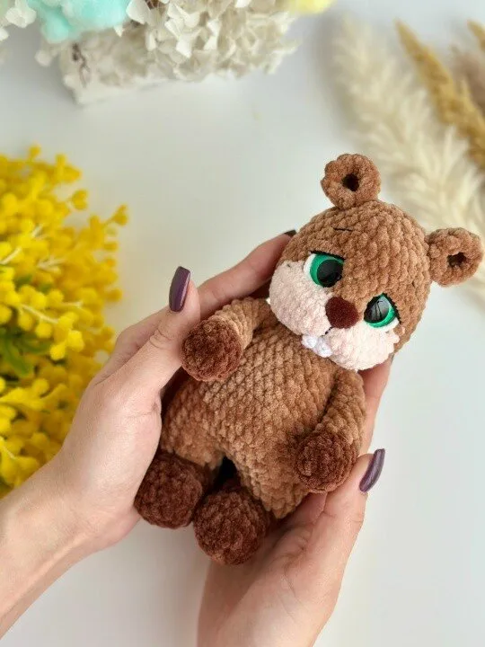[Grebneva_toys] Бобёр (Светлана Гребнева)