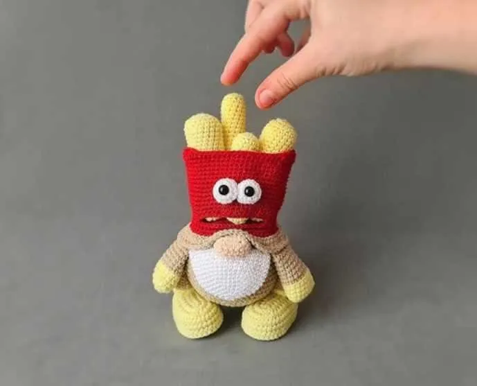 [olga_toys_handmade] Гном Картошка Фри (Ольга Курченко)