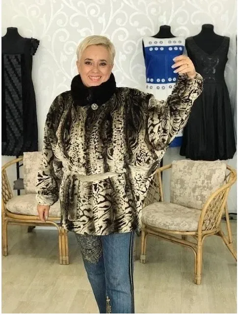 Перешив цветной норки в модель Летучая мышь (Ирина Берзина)