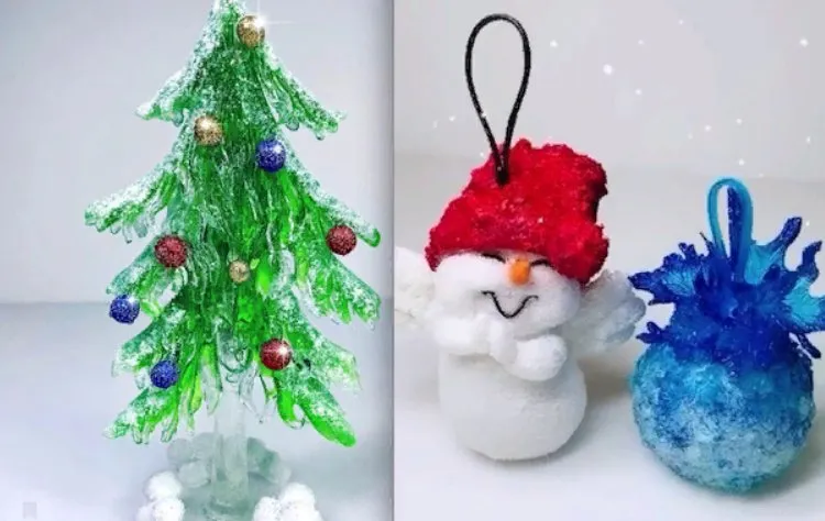 [Artconfi.studio] Елочные игрушки из изомальта с начинкой внутри  (Виктория Токмакова)
