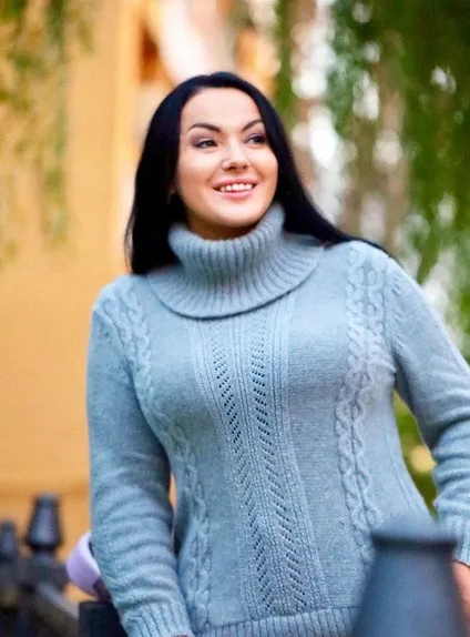 Свитер Classical White / Grey (lorraine_woolheart)