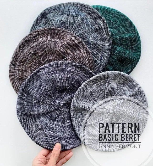 [anna_bermont] Берет Basic beret (Анна Бермонт)