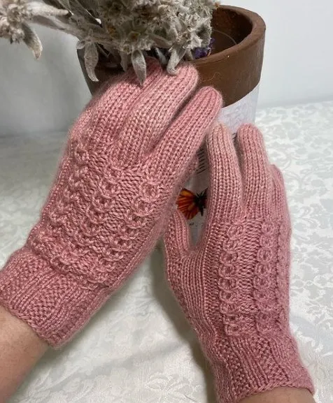 Перчатки Mom’s gloves (valdepena_knit)