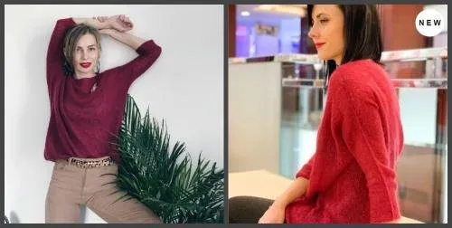 [Вязание] Джемпер Пушистые петли (Маргарита Терехова)
