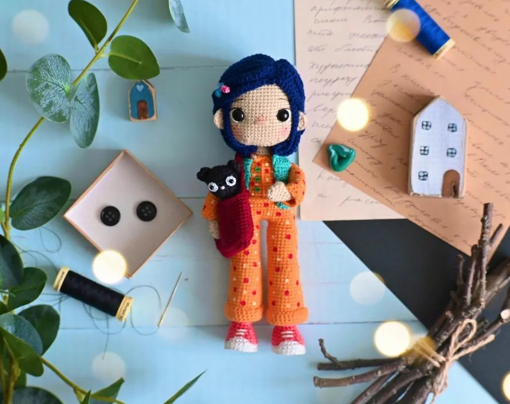 [Alinettoys] Коралина в пижаме (Алина Япаева)