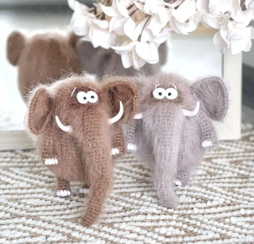 [artziko_toys] Слон & Мамонт (Зинаида Бырина)