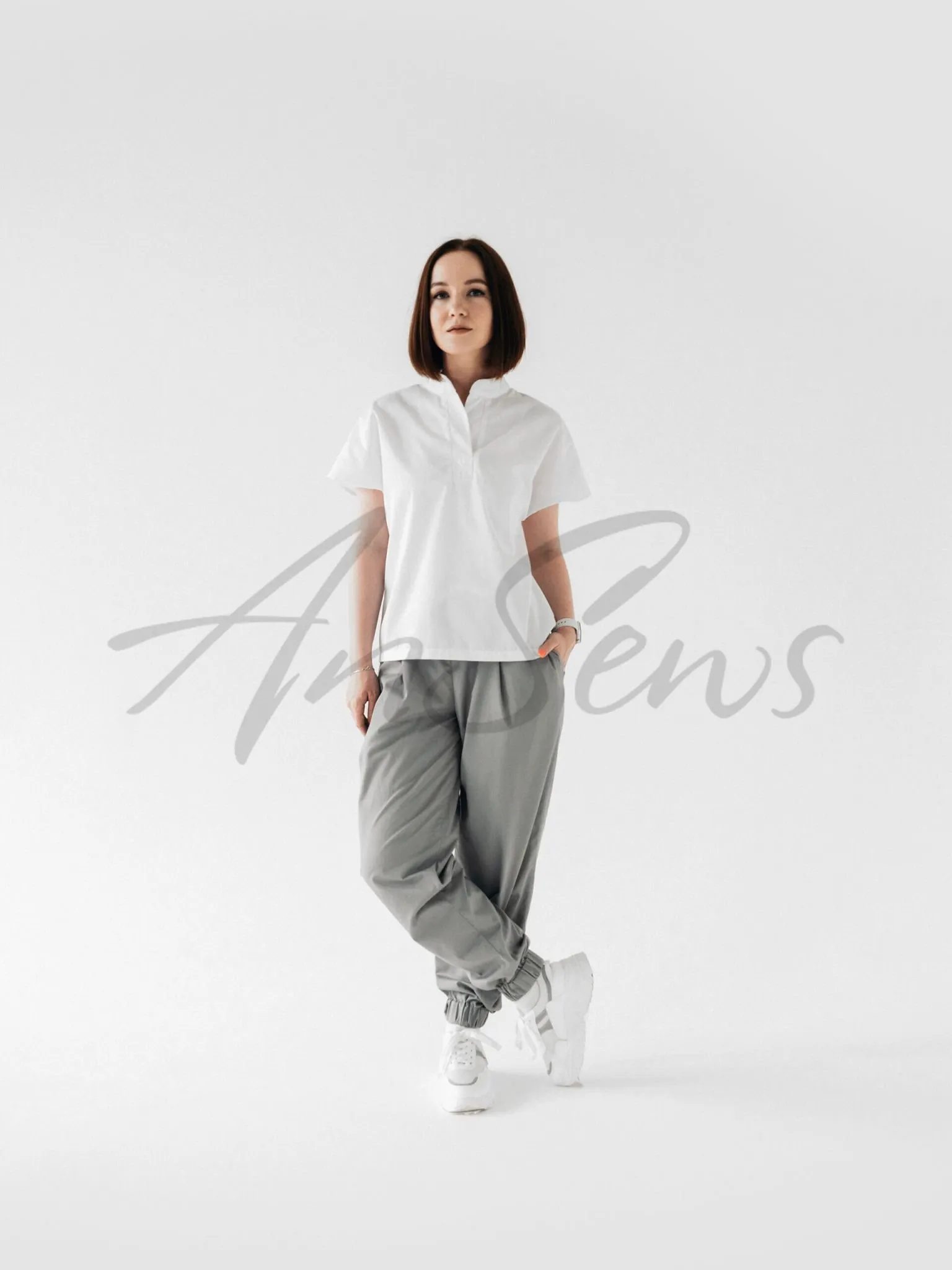 [AnSews] Брюки Кливленд. Размер 40-52. Рост 170