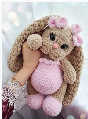 Зайчик с бантиками (Дарья Киселёва)