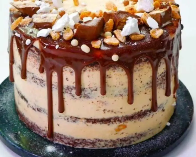 [Pastry School] Торт «Сникерс» (Елена Крохмаль)
