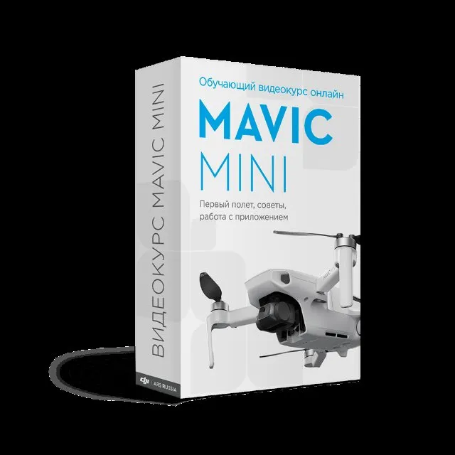 Видеокурс DJI Mavic Mini (онлайн). Первый полет, советы, работа с приложением [DJIMSK]