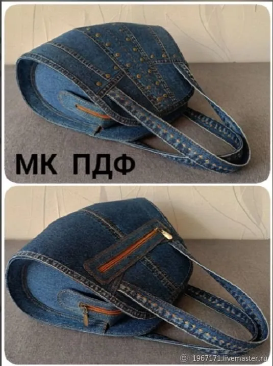 [Сумочных дел Мастер] Сумка Джинсовая ракушка (Татьяна Еремина)