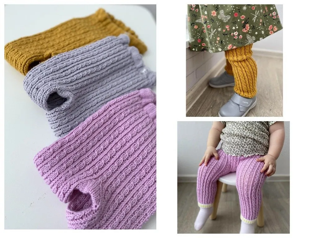 [vladyko.knit] Лосины Bloom_leg (Екатерина Владыко)