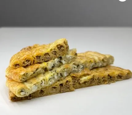 Пирог по Турецки из Слоено Бездрожжевого теста (Мария Манахова)