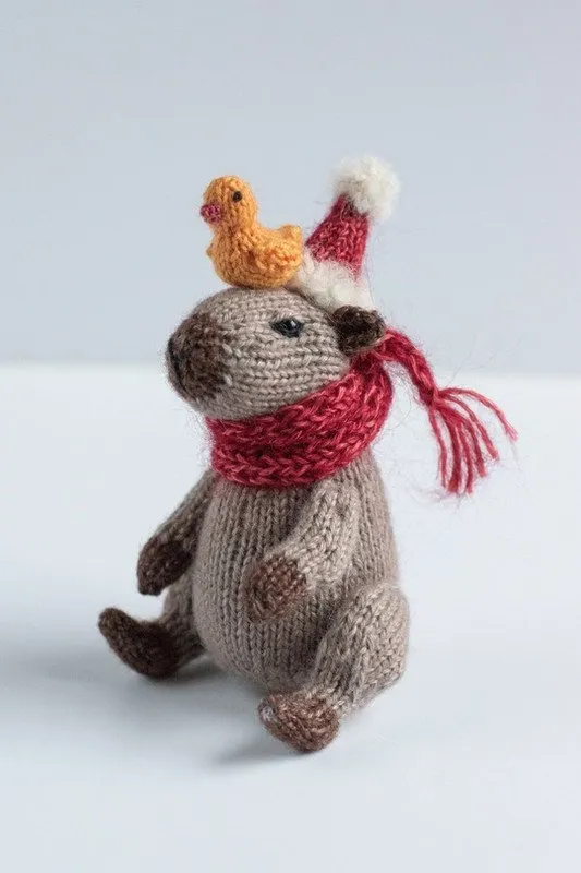 [ArtKnitGroup]  Капибара спицами (Наталья Голубева)