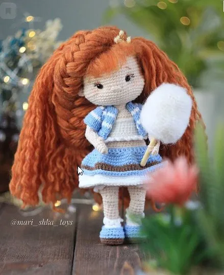 Кукла Карамелька  (mari_shka_toys)