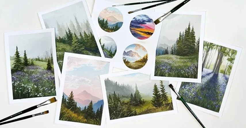 [Art box studio] Лесочек. Акрил