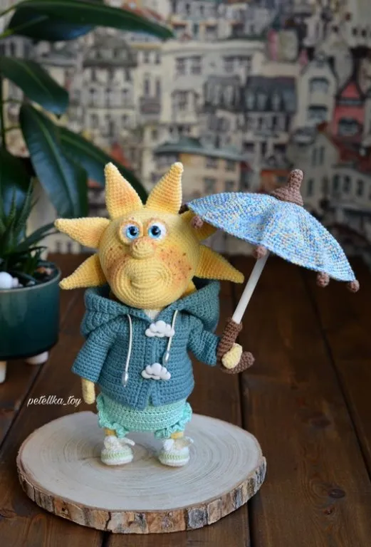 [petellka_toy] Пасмурное Солнышко (Татьяна Высоцкая)