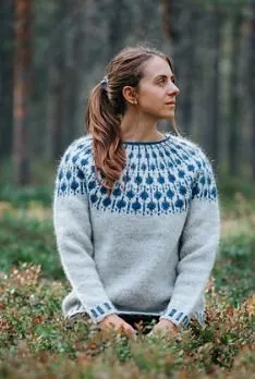 [Sisu Knitwear] Свитер Blueberry
