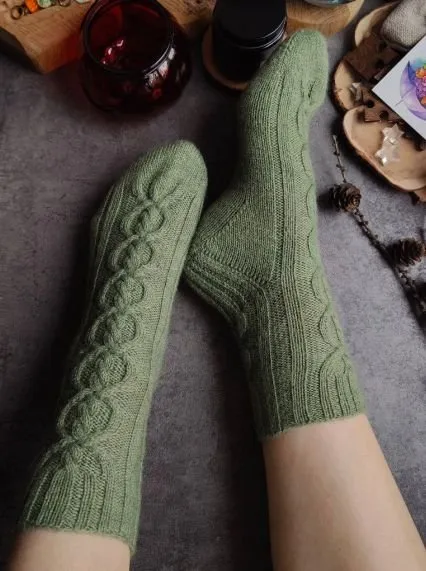 [olgaalexeeva_knit48] Носки twine_socks (Ольга Алексеева)