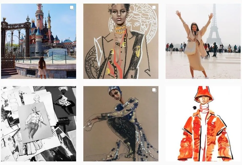 [Zhenya Z] Продвижение Fashion-Иллюстратора в Instagram (Женя Журавлева)