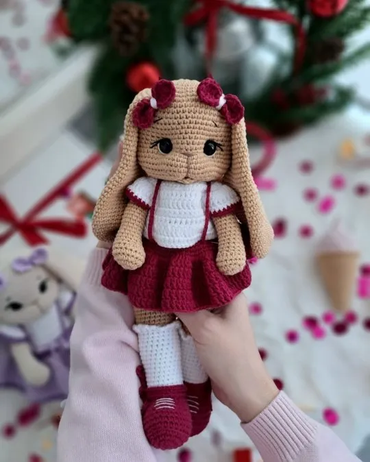 [Svetlana_baby_toys] Зайка Лея (Светлана Кузьменко)