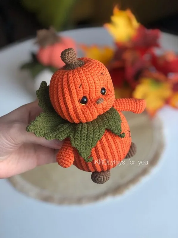 [Krolytoys_for_you] Тыквенок (Анастасия Кроль)