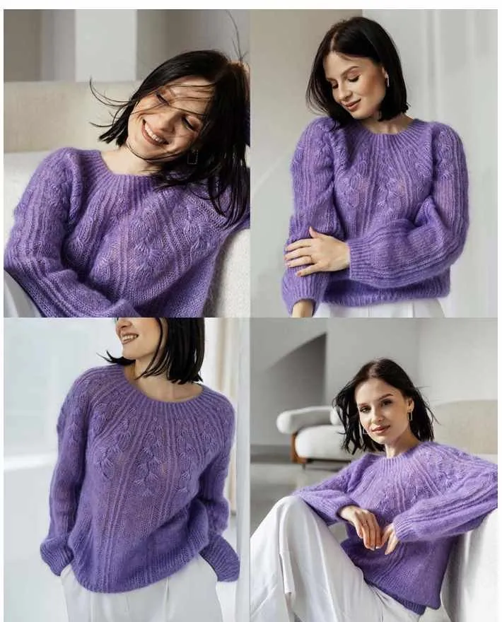 [la.na.knit] Джемпер Butterfly (Лариса Попович)