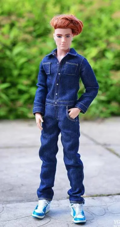 [YG Dollstyle] Джинсовый комбинезон для Кена (Юлия Грамотнева)