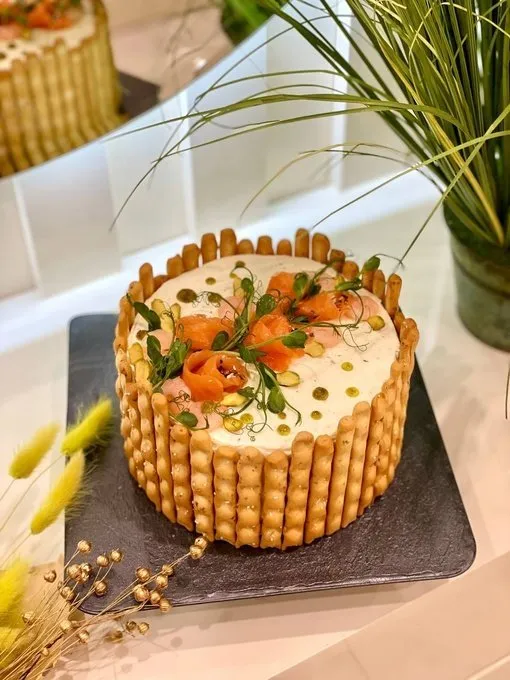 [Anastasiya_bakery] Закусочный торт с рыбкой (Анастасия Политыкина)