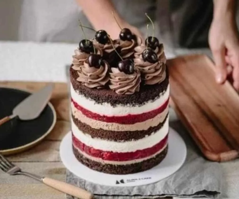 [Alina2Cake] Торт «Вишневый лес» (Алина Ахмадиева)