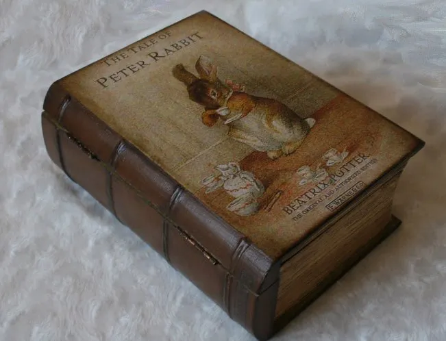 Шкатулка-книга «Кролик Питер» (Алевтина Заричная)