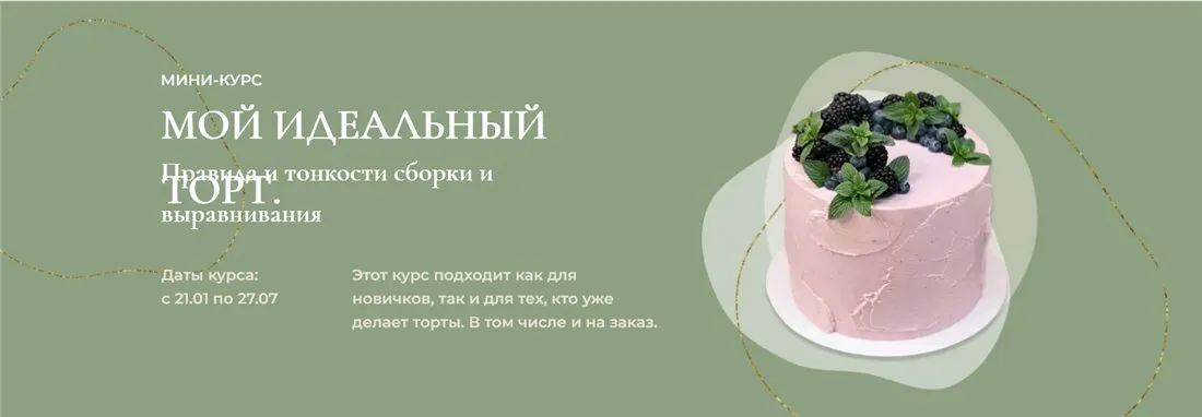Мой идеальный торт. Правила и тонкости сборки и выравнивания (Ольга Куликова)