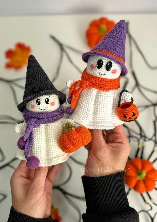 [ka.malinka_toys] Милое привидение (Елизавета Камалина)