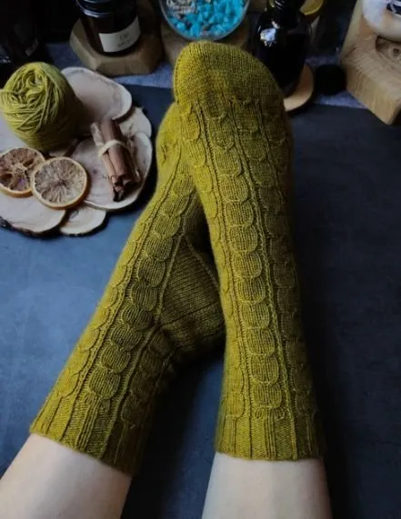 [olgaalexeeva_knit48] Носки scales_socks (Ольга Алексеева)