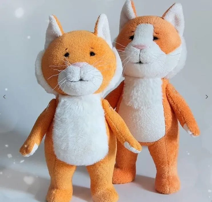 Выкройка Кота и Кошки с пошаговым мастер-классом (Наталья Затинацкая)