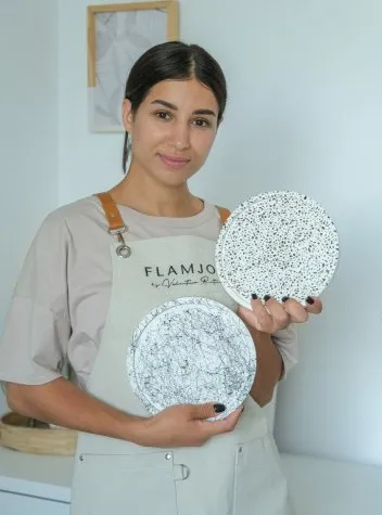 [Flamjoy] Паутинка и рисование поталью (Валентина Бурцева)