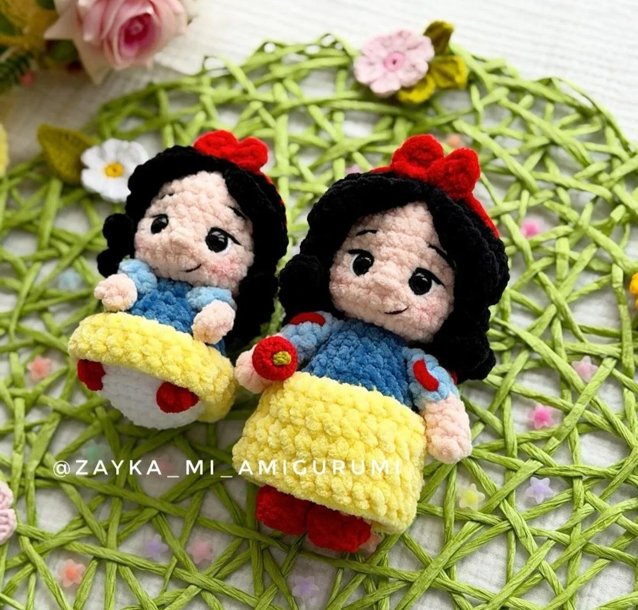 zayka_mi_amigurumi] Белоснежка (Миранда Айвазян)