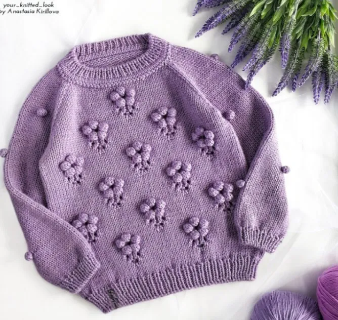 Джемпер Flower_meadow_jumper (your_knitted_look)