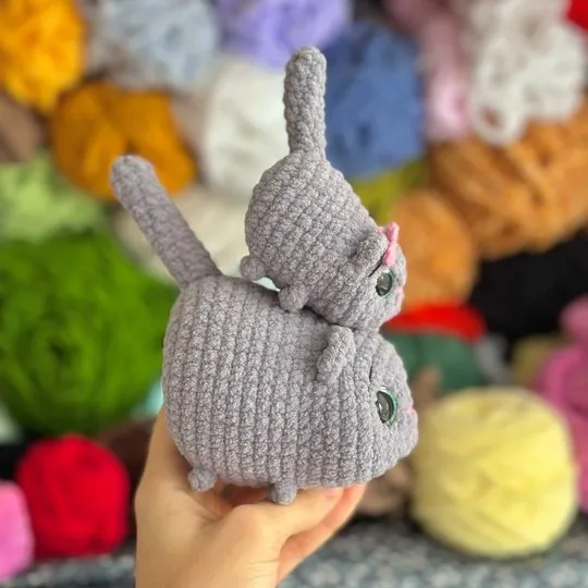 [Nastik Toys] Ласковый папа и доча (Анастасия Волнухина)