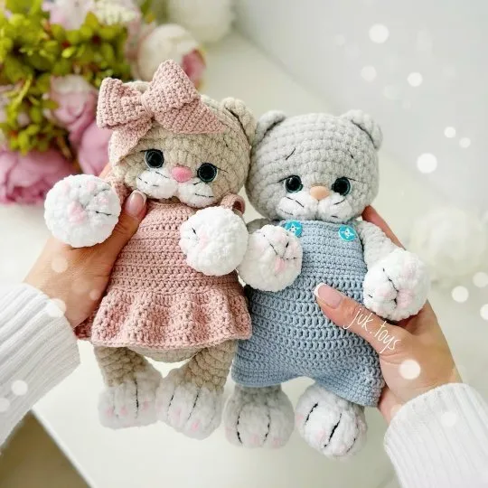 [Juk.toys] Котята (Юлия Жук)