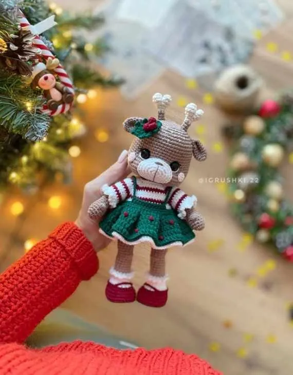 Новогодний оленёнок (Евгения Пологутина)