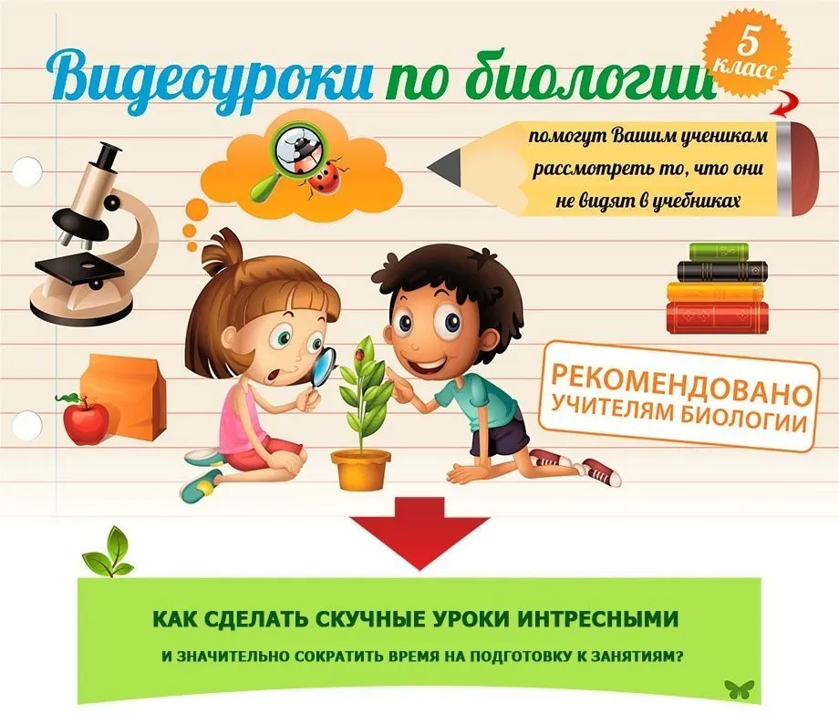 [Infourok] Биология 5-6-7-8 класс (Игорь Жаборовский)