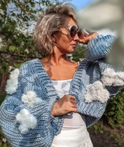 [nataknitwear] Бомбер BOOM (Наталья Курникова)