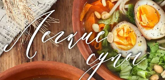 Лёгкие супы. Необычные сочетания (Ольга Богатова)