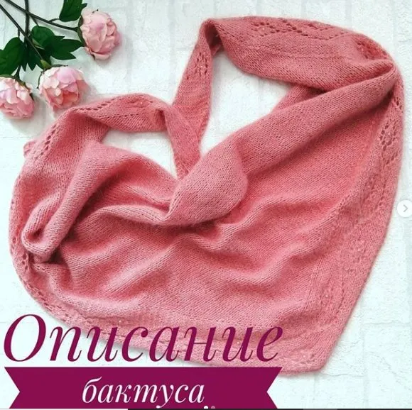 Бактус Нежный цветок (tayana_knitting)
