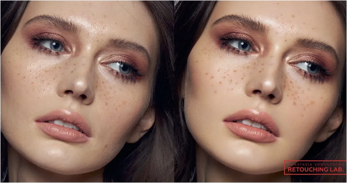 [Retouching Lab] Сила Dodge&Burn против Частотки (Анастасия Воронцова)