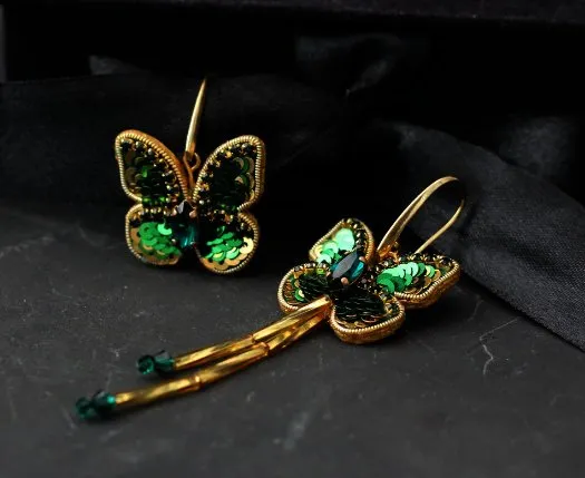 Серьги Бабочки (christie_jewelry)